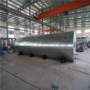 China Q235B Steel Cuboid Shape Asphalt Heating Tank Heating By External Thermal Oil Boiler wholesale