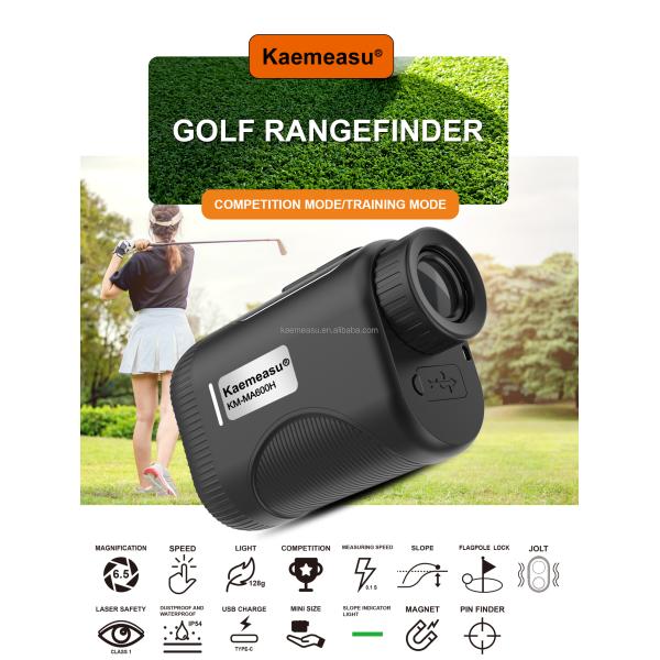 Customized Support OEM 1200m Golf Laser Rangefinder with Ingress Protection ip54 and Magnetic Base