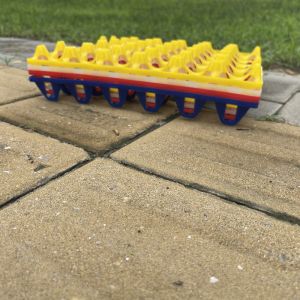 Eco Friendly Rectangular Plastic Egg Tray For Fresh Eggs