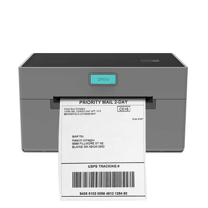 China Wireless Bluetooth Shipping Label Printer 4x6 For Usps Packages 203DPI on sale