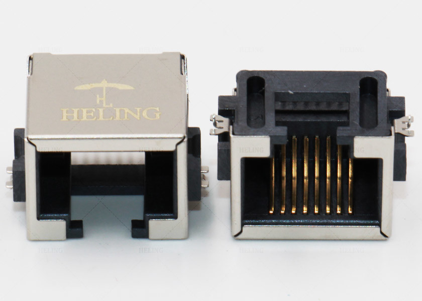 China 1 Port Modular Connector Ethernet Jack RJ45 Female For Networking equipments wholesale