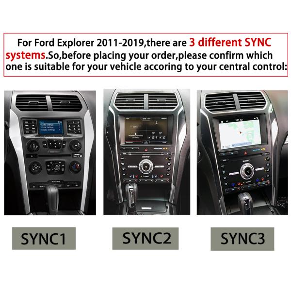 Viknav Car Radio For Ford Explorer (2011-2019) 14.4 inch Multimedia Player GPS Navigation Head Unit DSP Carplay