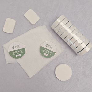 China OEM ODM Disposable Compressed Face Towel Nonwoven Bamboo Viscose wholesale