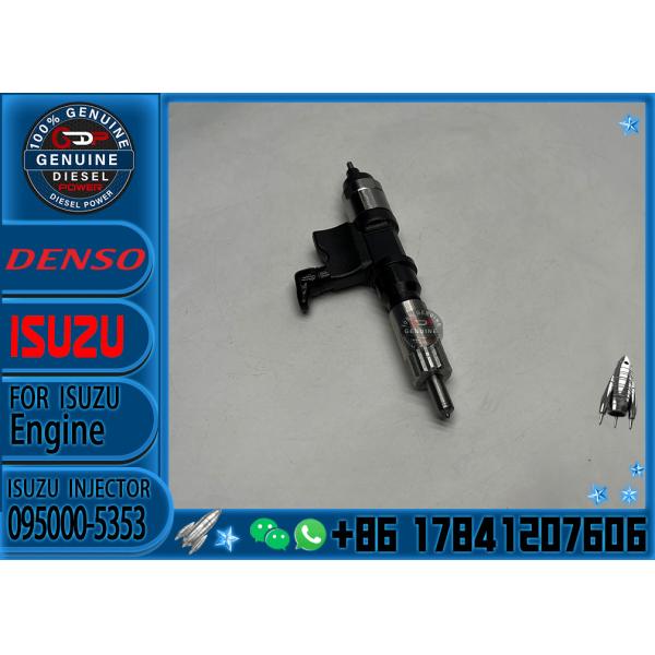 6pcs Denso Fuel Injector 095000-5353 8-97601156-1 Compatible with Isuzu Diesel Engine 7.8L 6HK1 4HK1