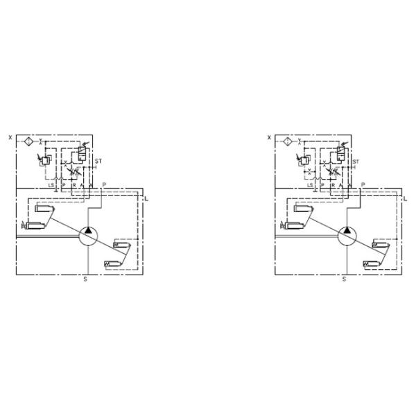 Portable Hydraulic Power Unit , Variable Displacement Axial Piston Pump Type V60N