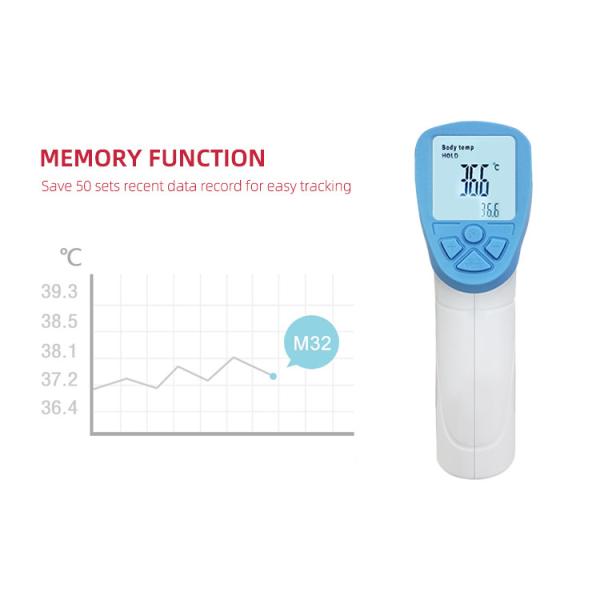 Quality Kid Adults Electronic Digital Thermometer , Digital Infrared Temperature Gun for sale
