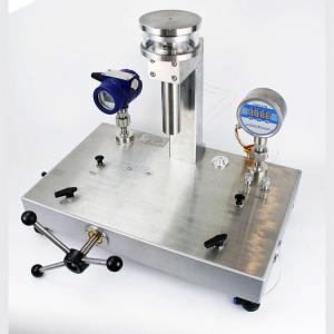 China FKQ Gas Dead Weight Tester Gas Piston Manometer wholesale