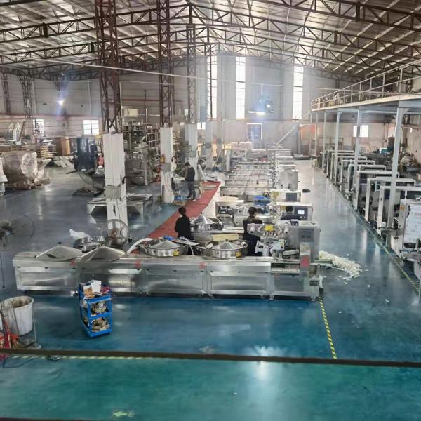 PLC Control Pillow Bag Packaging Machine Plastic Horizontal Pillow Packing Machine