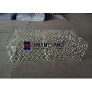 China Hexagonal Wire Mesh Retaining Wall Gabion Baskets Creek Bank Repair wholesale
