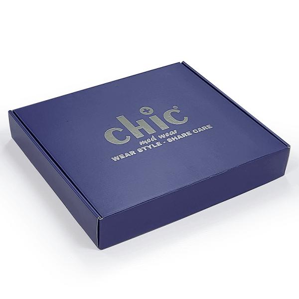 Custom Clothing Packaging Paper Mailer Box Flute Material Corrugated Shipping Box