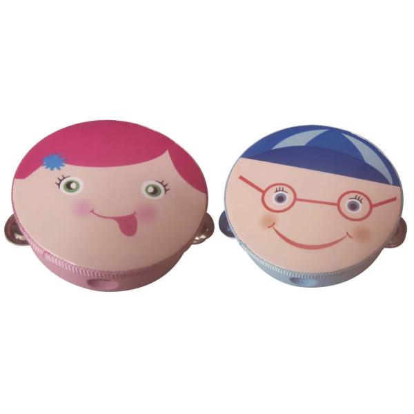 Quality New baby face tambourine / Educational Toy / Carl Orff instruments for sale