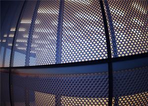China Filter Mesh And Decorative Perforated Metal Mesh Punched Hole 1.5-3m Length wholesale