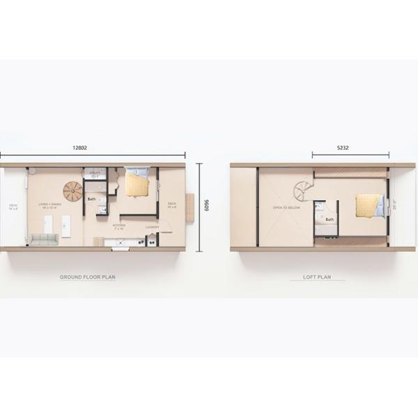 ISO 9001 Modern European Style Luxury Villa with Steel Frame modular home Kits