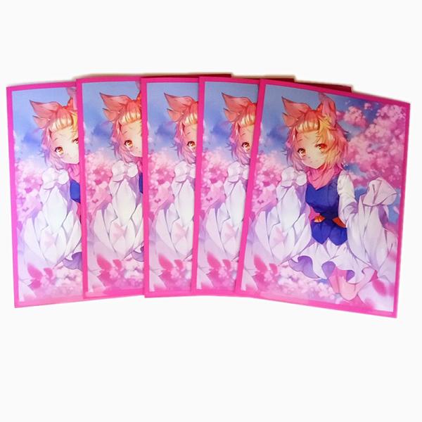 Multi Color Matte Game Card Protectors PP Business Card Protective Sleeve