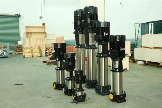 Booster Multistage Centrifugal Pressure Pump Inline Vertical 220V-380V