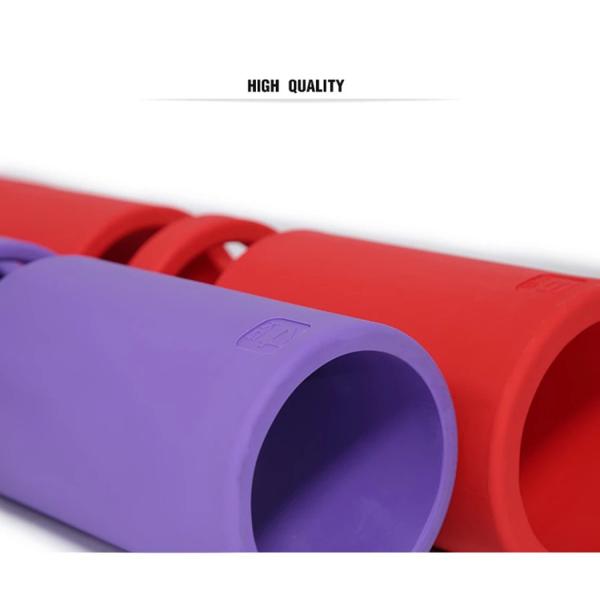 105CM 12kg Odorless Rubber Vipr Workout Equipment Loaded Movement Training Tube