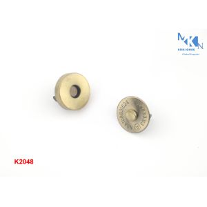 Brush Magnetic Handbag Clasp , Magnetic Bag Clasps K2048 Customized Design