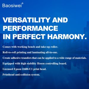 UV DTF Printer 30cm 2-3pc i1600