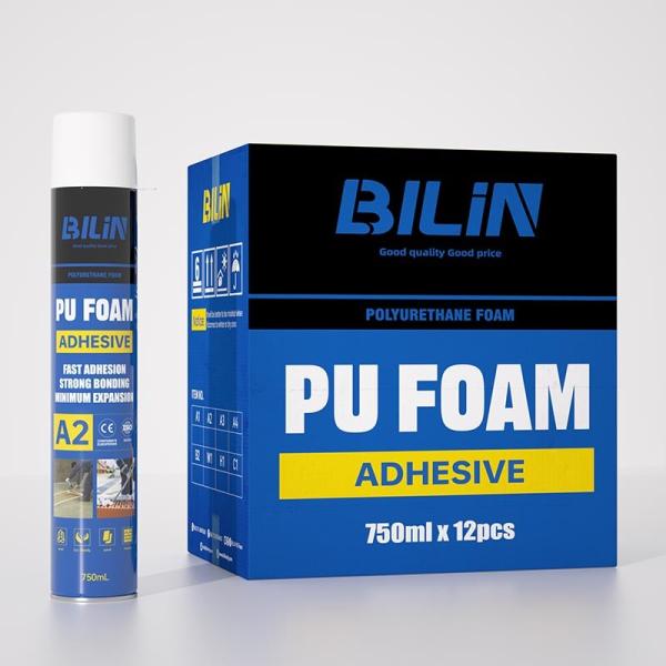 Quality Industrial Adhesive PU Foam Packing Bonding Expandable Polyurethane Foam for sale