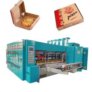 China Flexo Printing Corrugated Carton Box Machine Pizza Box Making Automatic wholesale