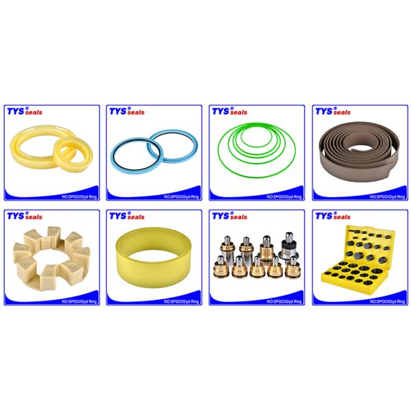 TFG TFP PTFE Material Hydraulic Gasket Seal For Excavator Cylinder