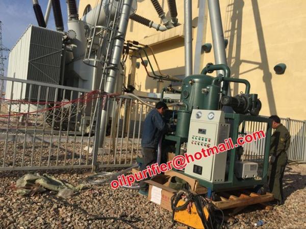 Quality Mobile Double Stages Vacuum Transformer Oil Purifier System, transformer oil purification equipment for sale