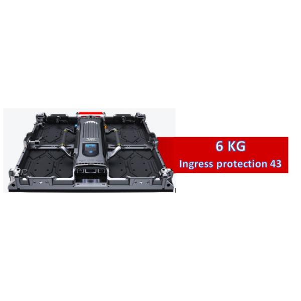 Indoor P3.91 Rental LED Display Screen 500*1000mm Aluminum Cabinet