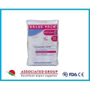 China OEM Baby Cleansing Wipes With Panthenol 4x72wipes (Value Pack Available) wholesale