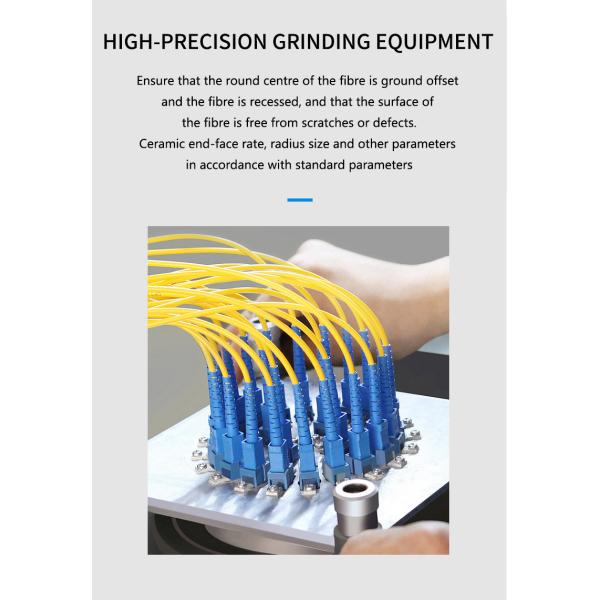 HXCOWO Supply Fiber Optic Patch Cord SC/UPC-LC/UPC SM SX 3.0mm LSZH for Your Requirement