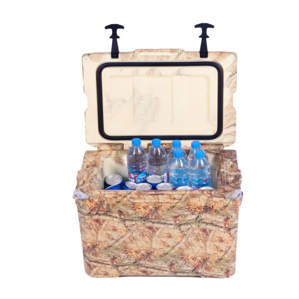 Rotomolded Plastic Insulated Ice Box 75QT Transport Cooler Box