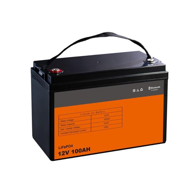 Quality 12V Lithium Battery Pack 100AH Series Deep Cycle Battery Back Up Power for sale