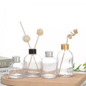 China 50ml Reed Diffuser Bottle Glass 200ml Reed Diffuser Perfume Bottles With Cork wholesale