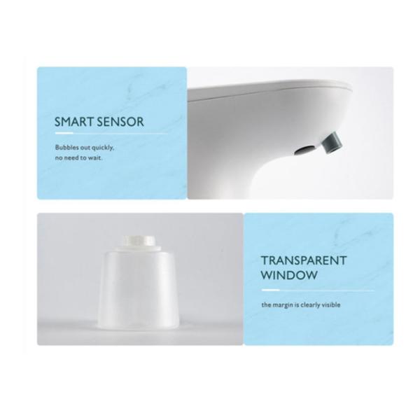 OEM 8.45oz Laser Sensor Faucet Soap Dispenser Wall Mounted Brancket