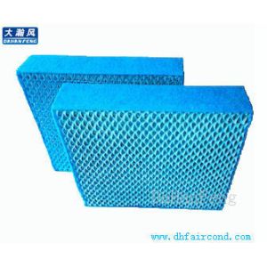 China DHF Blue cooling pad/ evaporative cooling pad/ wet pad wholesale