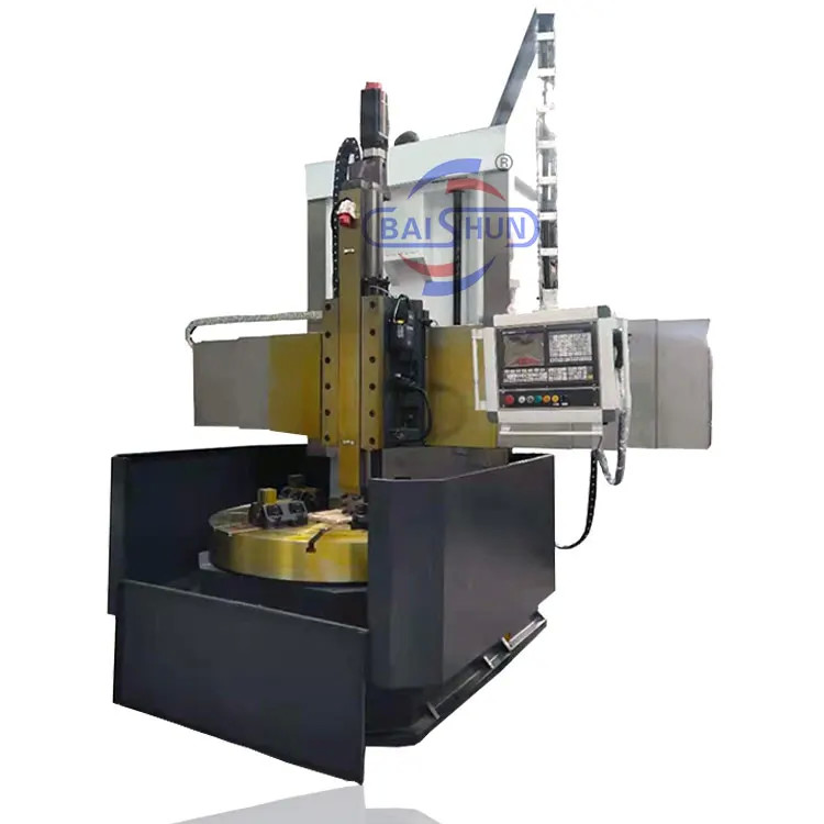 Single Column CNC Vertical Lathe Machine With Boring Big Hole Atc Cnc Vtl