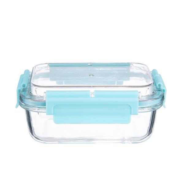 Borosilicate Glass Food Container 1050ml with Snap Lock Lid
