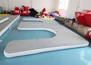 China 20cm Drop Stitch Fabric Inflatable EVA Deck Pad on sale