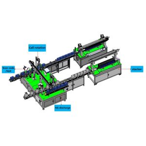 Automatic 32700 Sib Laser Welding Machine 48V Lfp Lithium Lifepo4 Box Pack