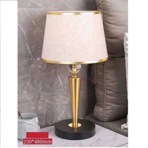 Buy cheap Brass Gold AC220V Decorative Table Lamp For Villa Hotel from wholesalers