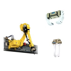 Payload 70kg Reach 1900mm FANUC M-710iC/70T Robot Arm With Schunk Gripper As