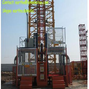 2t load building elecator material hoist