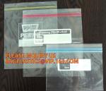 High Quality Two Track Transparent Vacuum Plastic PE Zipper for package bag,