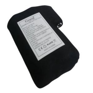 Black cloth wrapped 18650 li ion batterie pack 2S1P 7.4V 2000mAh 2200mAh 2600mAh