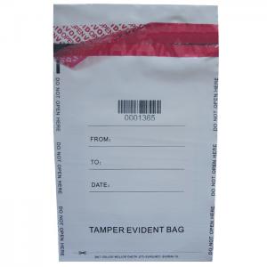 China LDPE Security Tamper Evident Bag Printing Envelope Tamper Security Courier Bag China Factory SEALQUEEN wholesale