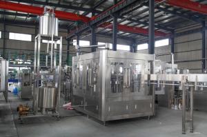 China Drink Water Beverage Filling Machine Washing , Filling And Sealing Process wholesale