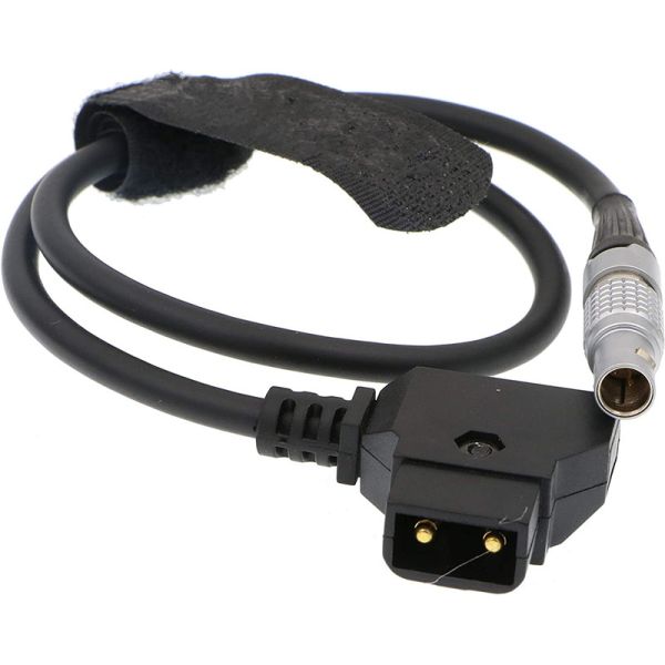 4MM OD Follow Focus Cable 2 Pin Lemo Male To D TAP For Bartech Focus Device Receiver