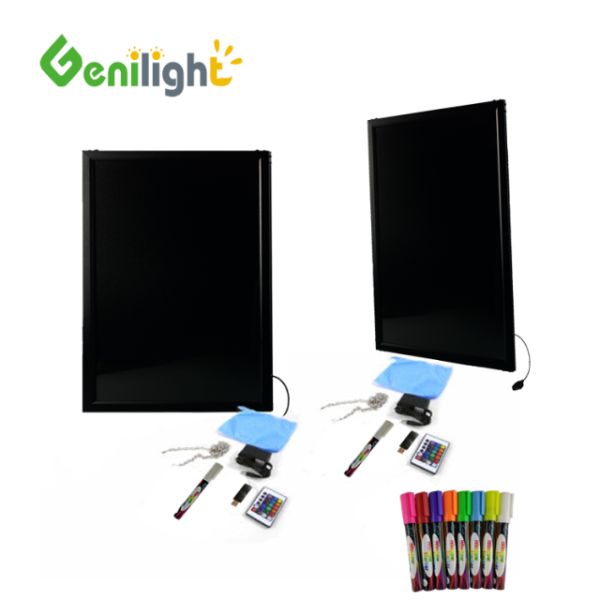 Good Anti-Wind Ability Newest Writable LED Sign Writing Board with Marker Pen
