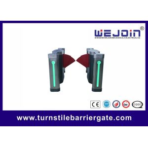 China Smart-designed Full-Automatic Flap Barrier Gate with LED Light wholesale
