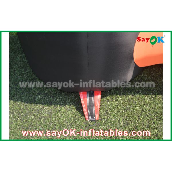 Inflatable House Tent 20m Orange And Black Oxford Cloth Inflatable Air Tent House For Outdoor Event