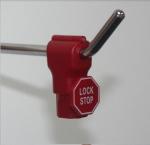 COMER EAS 5mm Red ABS hook stop lock Security display hook retail locking